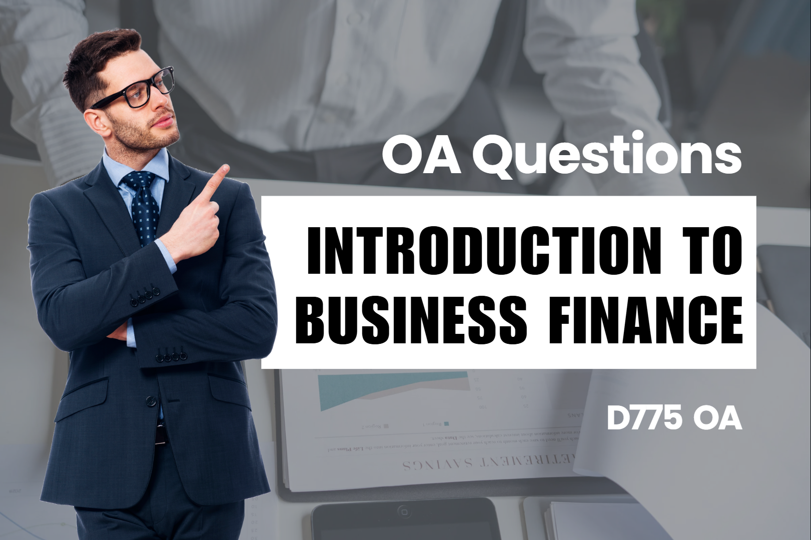 D775 - Introduction to Business Finance